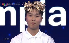 Giải ô chữ chớp nhoáng, nam sinh Phú Thọ giành chiến thắng Đường lên đỉnh Olympia