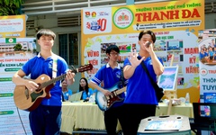 Trường THPT Thanh Đa mang ban nhạc đến Ngày hội Tự tin vào lớp 10