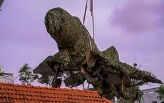 Video toàn cảnh quá trình di dời tiêm kích MiG-21 bị 'bỏ quên' ở Cà Mau