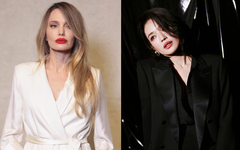 Angelina Jolie và Thư Kỳ hơn nhau 1 tuổi mà ngỡ 10 năm