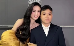 Hoa hậu Ý Nhi và bạn trai 2k2 công khai tình tứ giữa đám đông