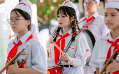 Hạnh phúc vỡ òa khi nhịp trống hào hùng hòa cùng tiếng kèn rền vang