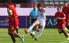 U20 nữ Việt Nam thua đậm Trung Quốc tại giải châu Á