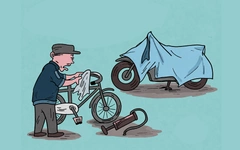 Chiếc 'xế điếc' cứu nguy cho bác bảo vệ