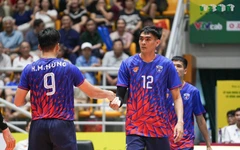 Bóng chuyền nam: Thể Công - Tân Cảng hạ Đà Nẵng 3-0