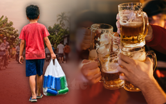 Cha sai con đi mua rượu, người bán có thể bị tước luôn giấy phép?