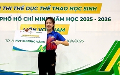 Nữ sinh Trường THPT Trần Nguyên Hãn và cú đúp huy chương Vovinam