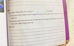 Thu hồi vở bài tập có chứa web đen, xem xét hoàn tiền cho phụ huynh