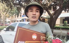 Lời kể của người đàn ông lao xuống sông Lam cứu hai mẹ con nhảy cầu