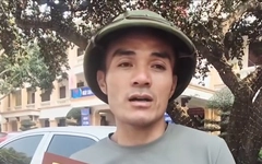 Lời kể của người đàn ông lao xuống sông Lam cứu hai mẹ con nhảy cầu