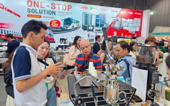 Trải nghiệm máy pha cà phê tiền tỉ, tặng... hóa đơn điện tử  tại Cafe Show và Tea Show