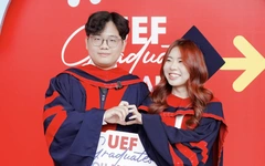 Vợ chồng cùng tốt nghiệp thạc sĩ loại xuất sắc