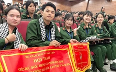 Bế mạc Hội thao giáo dục quốc phòng và an ninh học sinh THPT toàn quốc