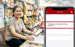 Cách thông báo tài khoản ngân hàng cho cơ quan thuế trên eTax Mobile