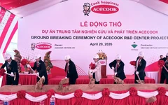 ACECOOK Việt Nam động thổ trung tâm nghiên cứu và phát triển mới