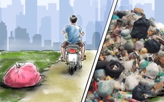 Một cây làm chẳng nên non, một bịch vứt xuống thành ngay một 'hòn'