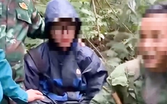 Video tìm thấy nam sinh viên sau 36 giờ mất tích khi leo núi Tam Đảo