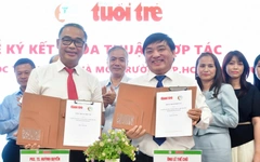 Báo Tuổi Trẻ ký kết hợp tác với Trường đại học Tài nguyên và Môi trường TP.HCM