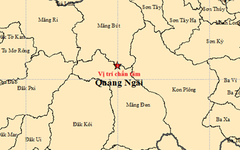 Hôm nay Quảng Ngãi tiếp tục rung lắc, sau chuỗi 10 trận động đất hôm qua