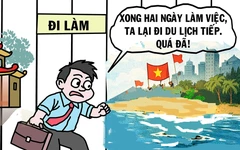 Bắt đầu kỳ nghỉ lễ... hai đợt