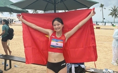 Việt Nam có huy chương vàng đầu tiên tại Đại hội thể thao bãi biển châu Á