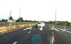 Bị phạt 35 triệu, trừ 10 điểm giấy phép lái xe vì chạy ngược chiều trên cao tốc