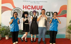 Trường đại học Sư phạm TP.HCM đón học sinh đến trải nghiệm làm sinh viên