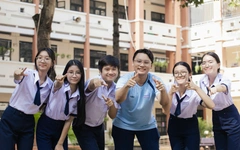 Trường THPT Nguyễn Hữu Huân tuyển sinh lớp 10: có lớp tích hợp, đa dạng tổ hợp môn