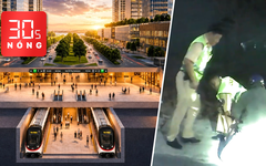Bản tin 30s Nóng: TP.HCM đồng loạt khởi công 4 công trình trọng điểm; Cảnh sát bắt trộm trên quốc lộ