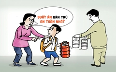 Suất ăn bán trú an toàn nhất