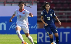 U20 nữ Việt Nam thua 1-4 trước U20 nữ Thái Lan tại giải châu Á