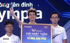 Nam sinh Sơn La thắng áp đảo tại Đường lên đỉnh Olympia
