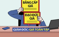 Giao diện của một giám đốc 'giả toàn tập'