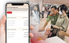 Cách tra cứu thông tin xuất nhập cảnh trên VNeID khi đi máy bay