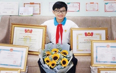 Gương mặt Con ngoan trò giỏi: Ước mơ chinh phục bầu trời của Quốc Ân