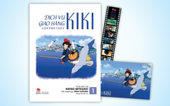 Nhà xuất bản Kim Đồng mang siêu phẩm Ghibli 'Dịch vụ giao hàng của phù thủy Kiki' đến độc giả Việt