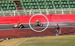 Video giây phút tay đua TP.HCM gặp tai nạn không qua khỏi tại giải đua mô tô quốc gia