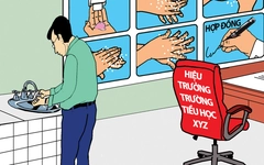 Ai cần rửa tay khi làm suất ăn bán trú?