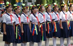 Đội viên TP.HCM sôi nổi với Hội thi Nghi thức Đội