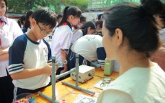 Giờ ra chơi trải nghiệm, sáng tạo tại Trường THCS Minh Đức
