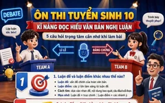 Ôn thi tuyển sinh ngữ văn lớp 10: kĩ năng đọc hiểu văn bản nghị luận