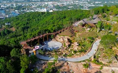 Toàn cảnh công trình vườn hoa The Peak nhiều sai phạm ở Phú Quốc, sắp cưỡng chế tháo dỡ