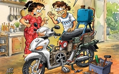 Tuổi Trẻ Cười số 1-6-2026: Ông chồng độ xe đón xăng E10