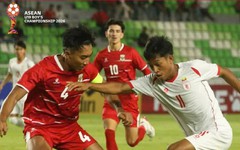 Đương kim vô địch Indonesia thắng dễ Myanmar tại U19 Đông Nam Á