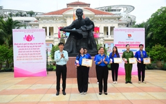 Đoàn phường Phú Thọ Hòa tuyên dương 46 gương Thanh niên tiên tiến làm theo lời Bác