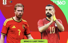 Đội hình ra sân của tuyển Bỉ đấu Ai Cập: De Bruyne đối đầu Salah