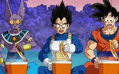 Beerus vẫn là cột mốc sức mạnh Goku và Vegeta chưa thể chinh phục trong Dragon Ball