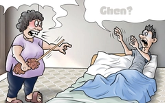 Bà vợ nổi cơn ghen với xăng E10