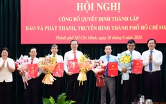 Thành lập Cơ quan Báo và Phát thanh, Truyền hình TP.HCM, ông Lê Văn Minh làm Tổng giám đốc