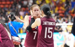 Bóng chuyền nữ Thái Lan tiếp đà chiến thắng, yên tâm trụ hạng VNL 2026